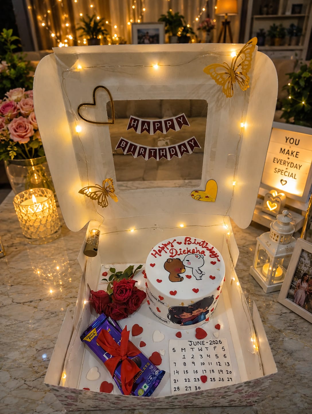 Suprise cake