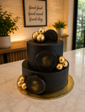Chocolate 2 tier cake
