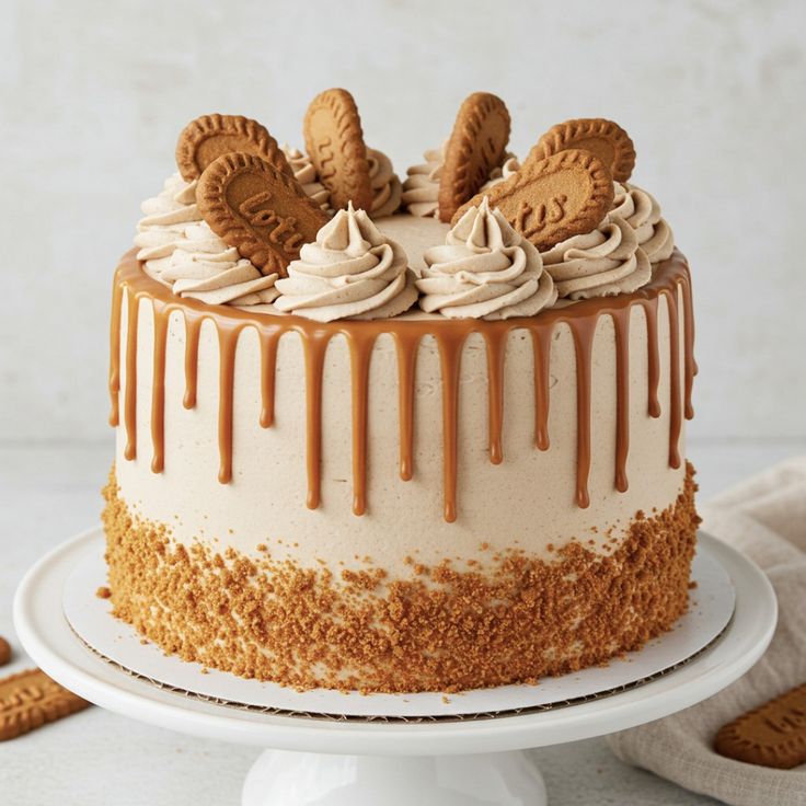 Premium Biscoff cake