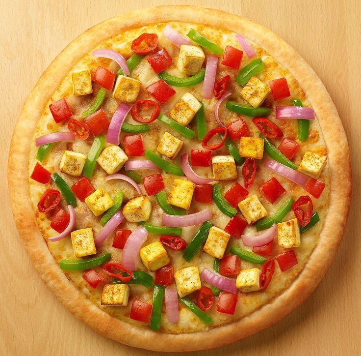 Tandoori panner pizza ( veg)