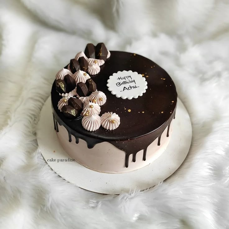 Choco mini heart' cake