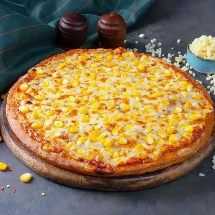 Cheese corn pizza ( veg)