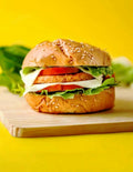 Veg cheese burger