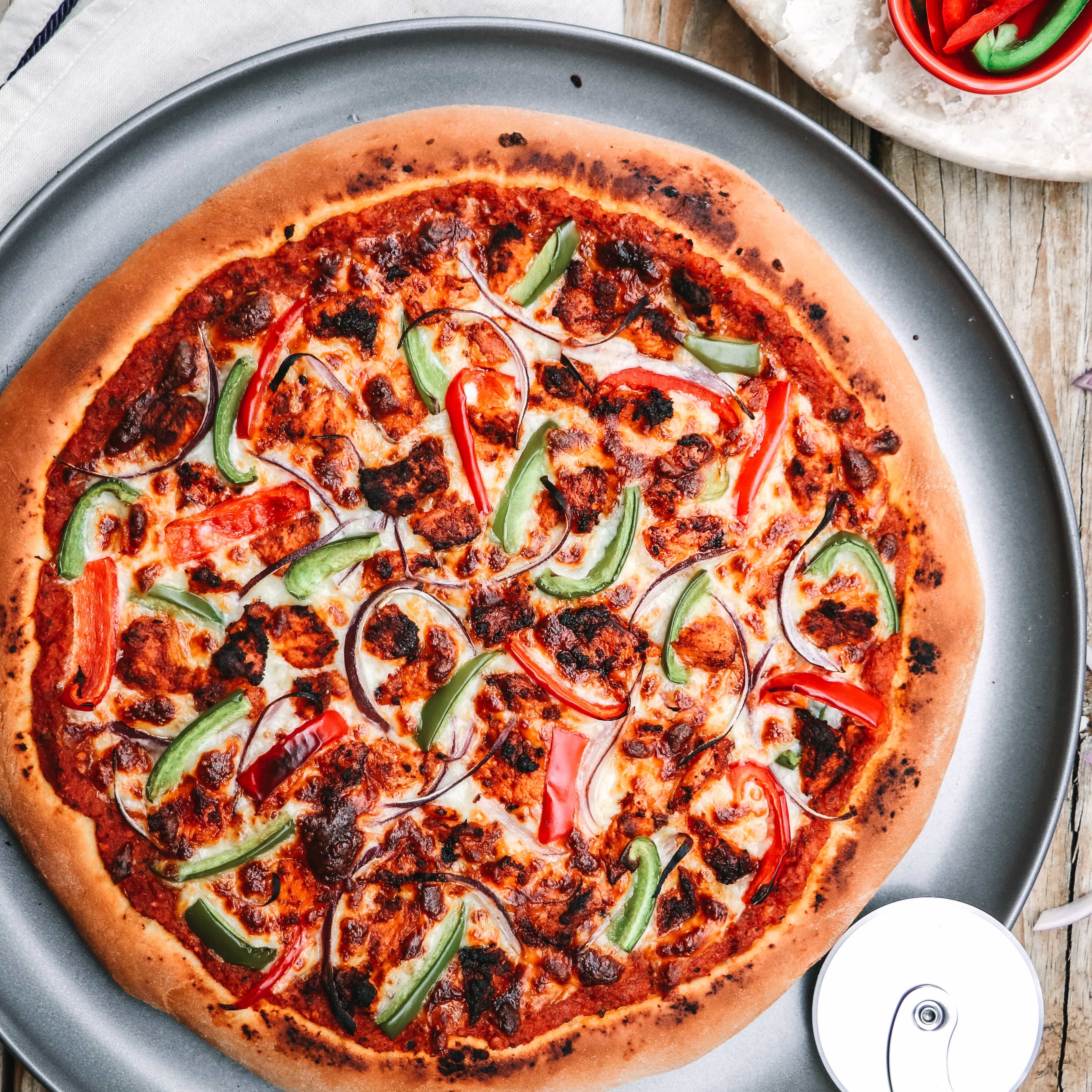 Chicken pizza